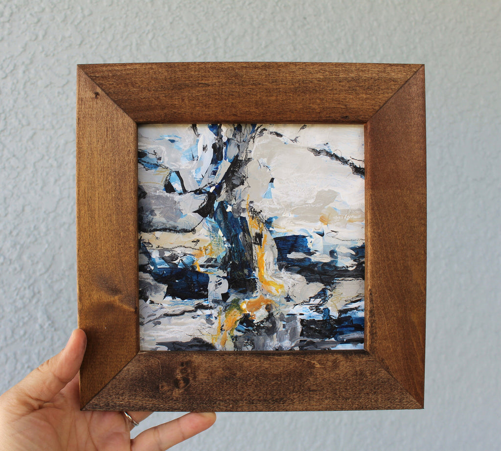 Chasm - mixed media