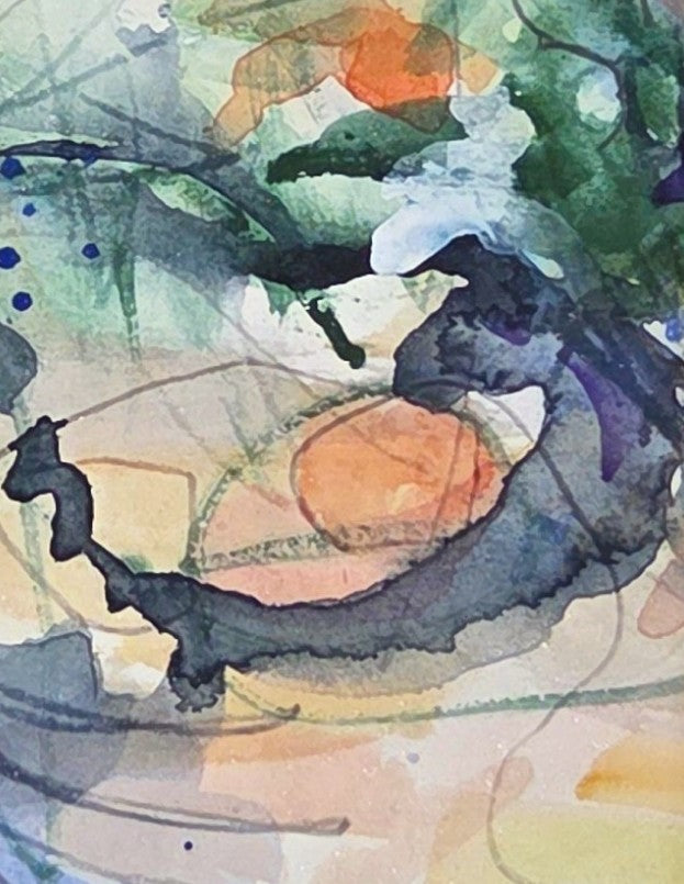 One More Ride - watercolor