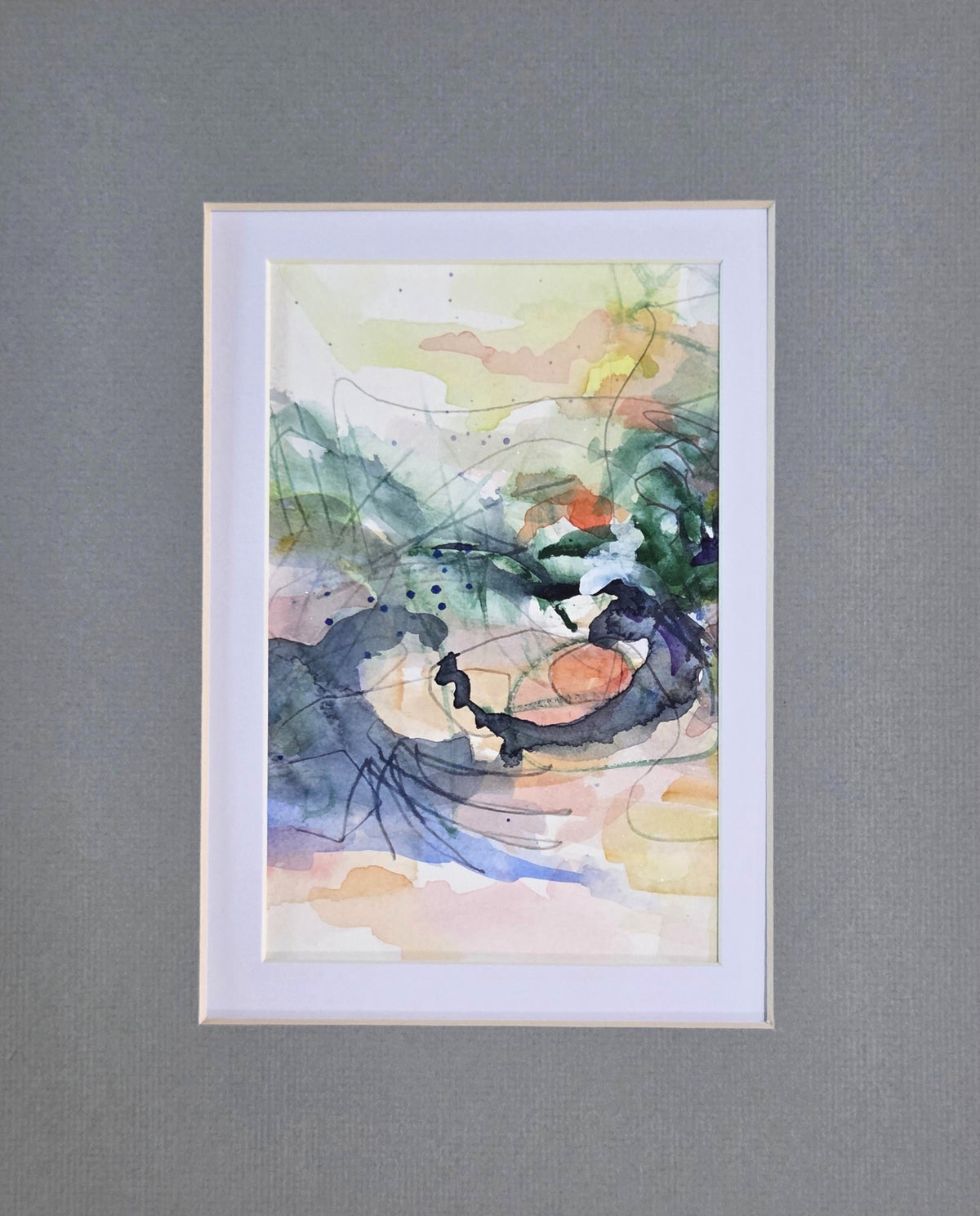 One More Ride - watercolor