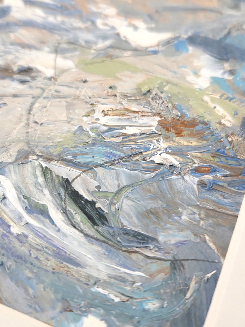 Textured Wave - on paper