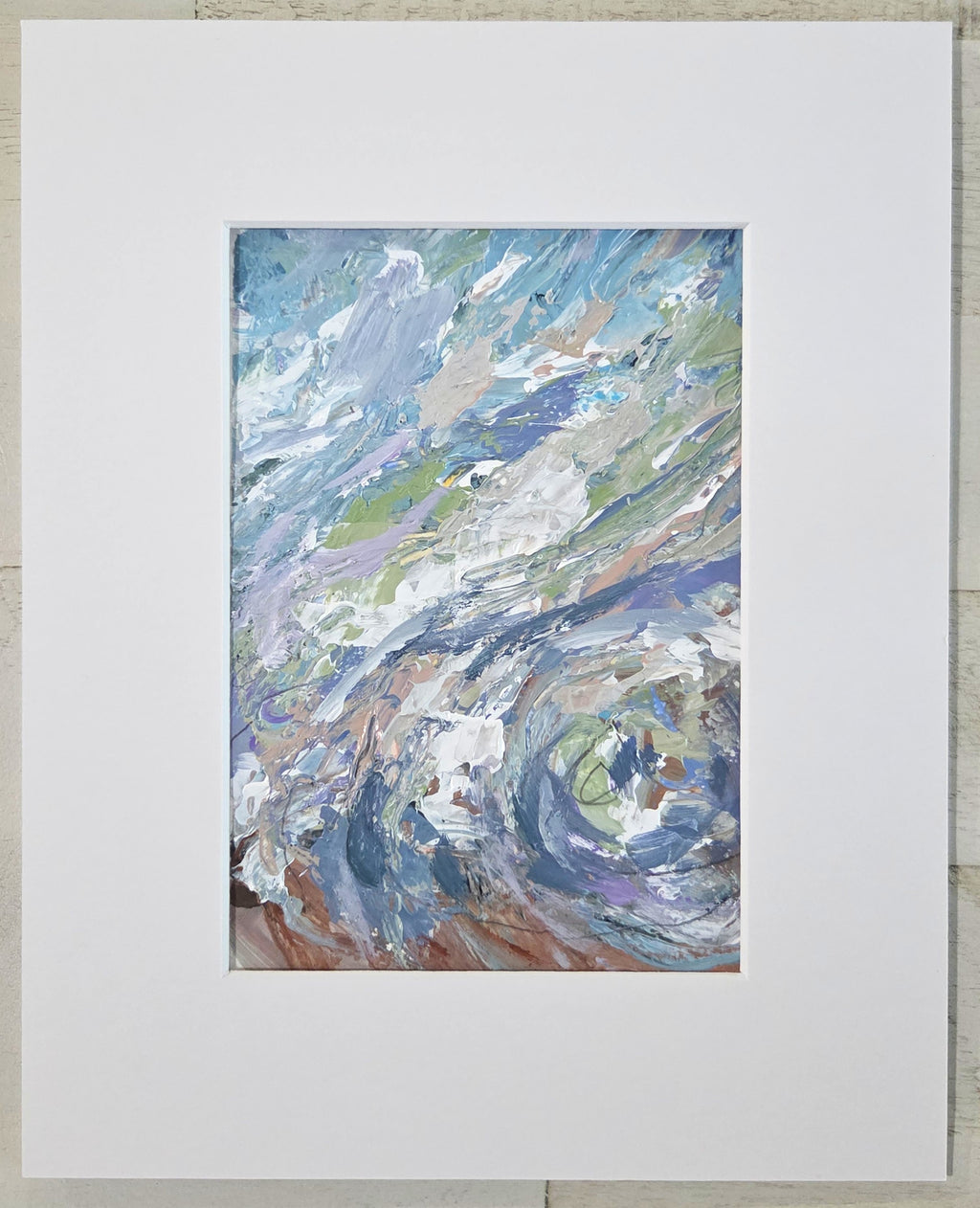 Textured Wave 2 - on paper