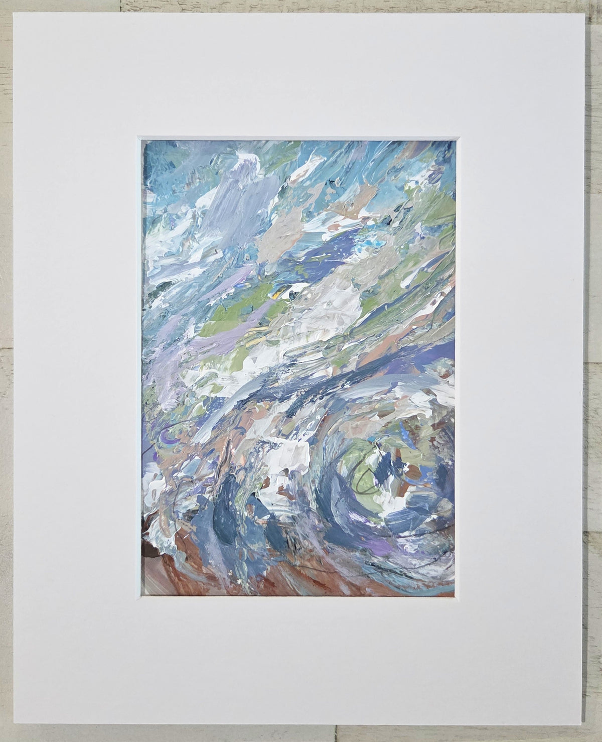 Textured Wave 2 - on paper