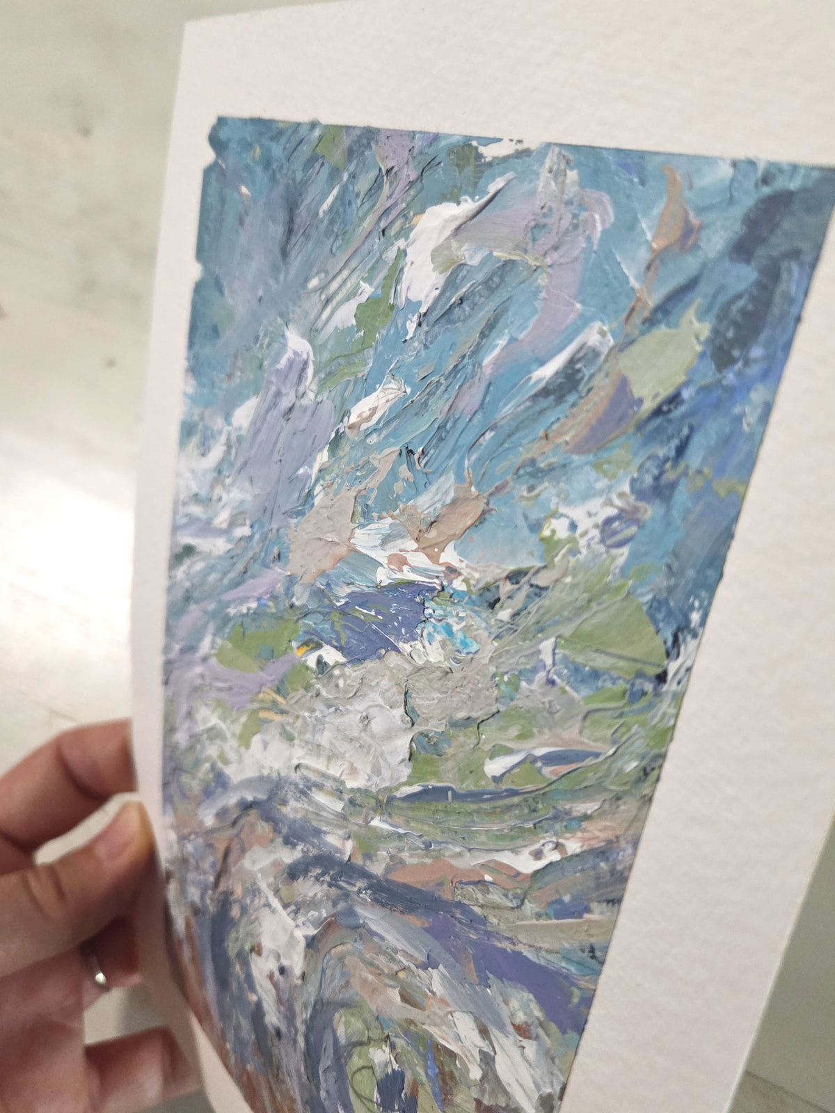 Textured Wave 2 - on paper