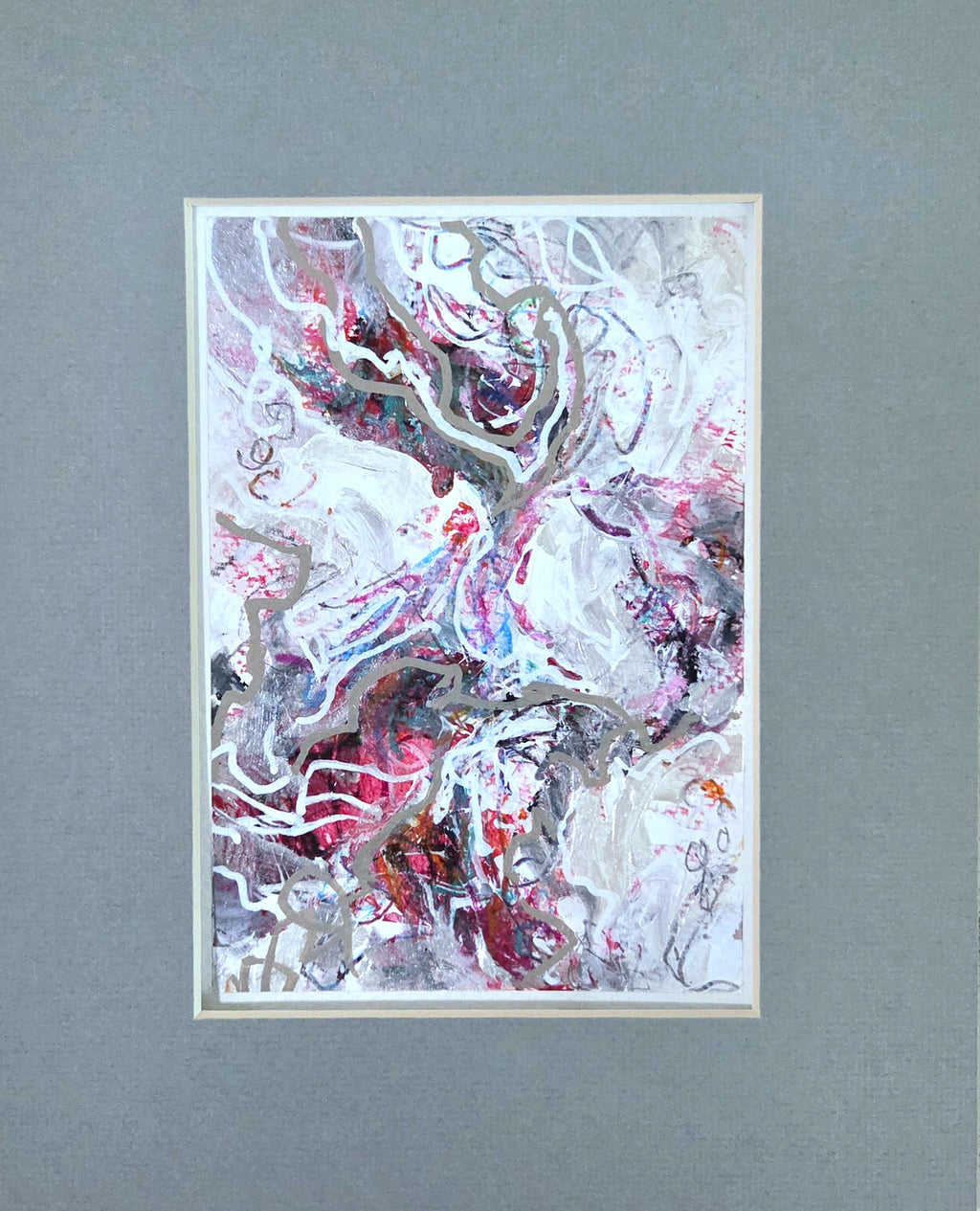 No Strings Attached 2 - mixed media