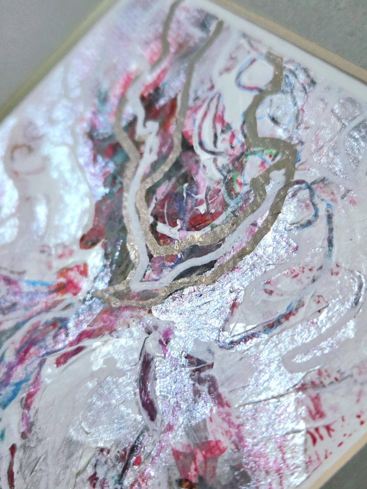 No Strings Attached 2 - mixed media