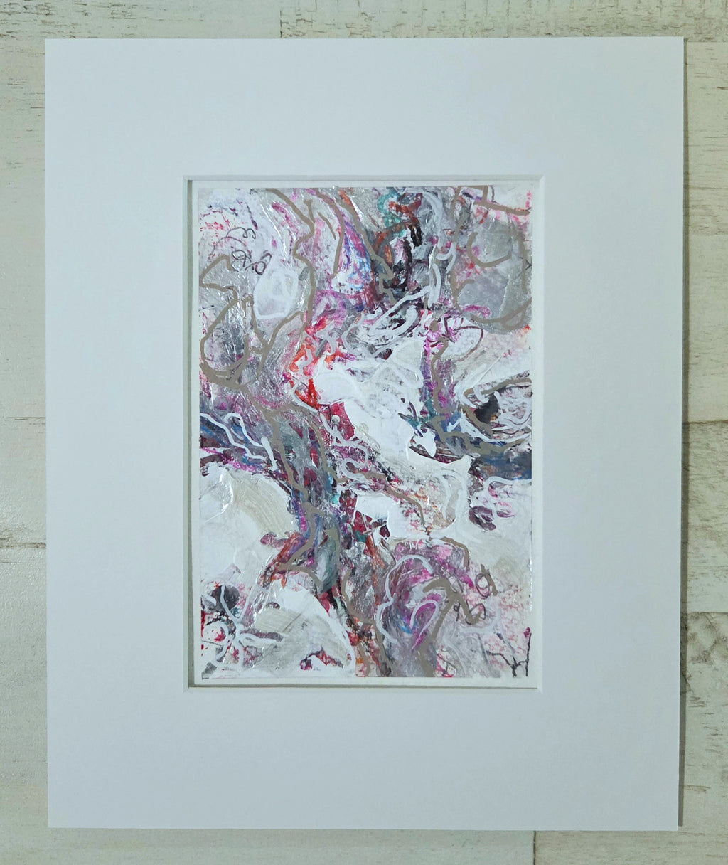 No Strings Attached - mixed media