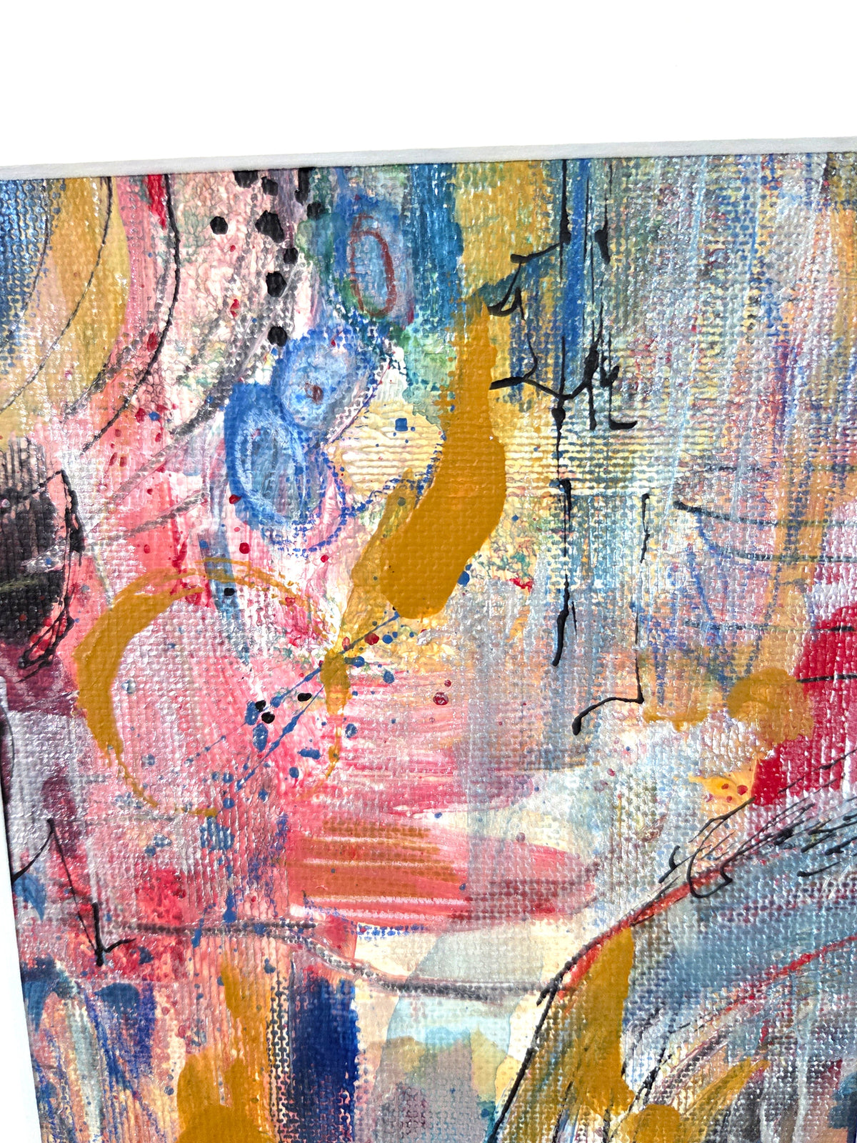 Tie Dyed 2 - mixed media
