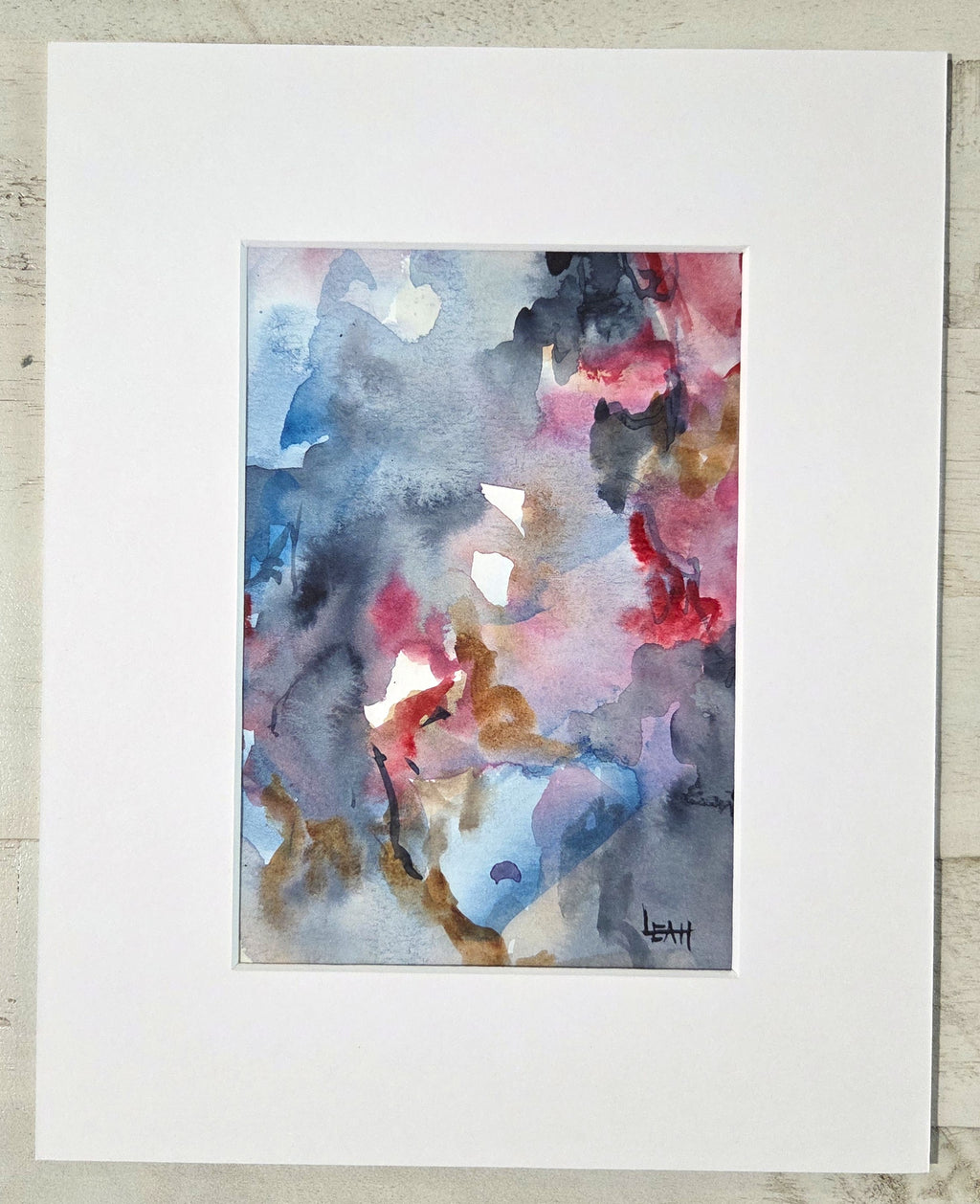 Misty Hopes - watercolor