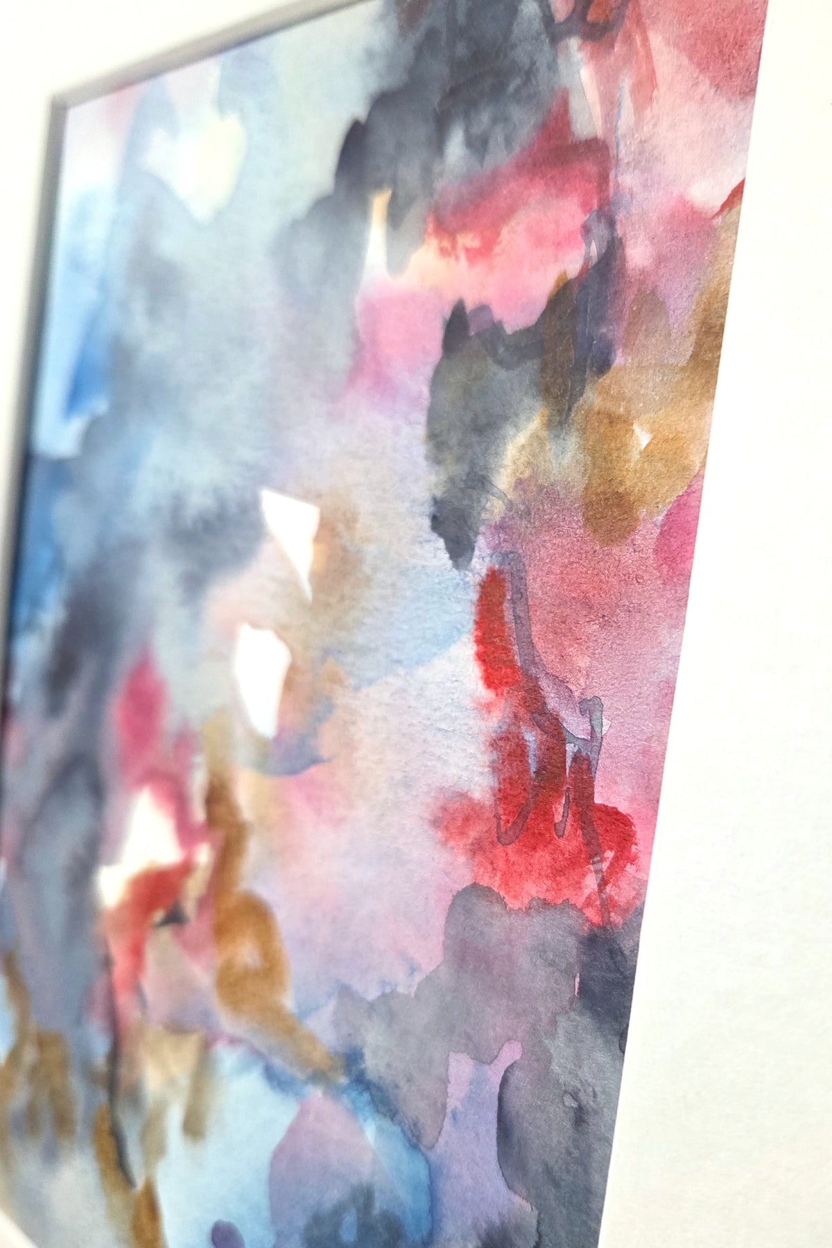 Misty Hopes - watercolor