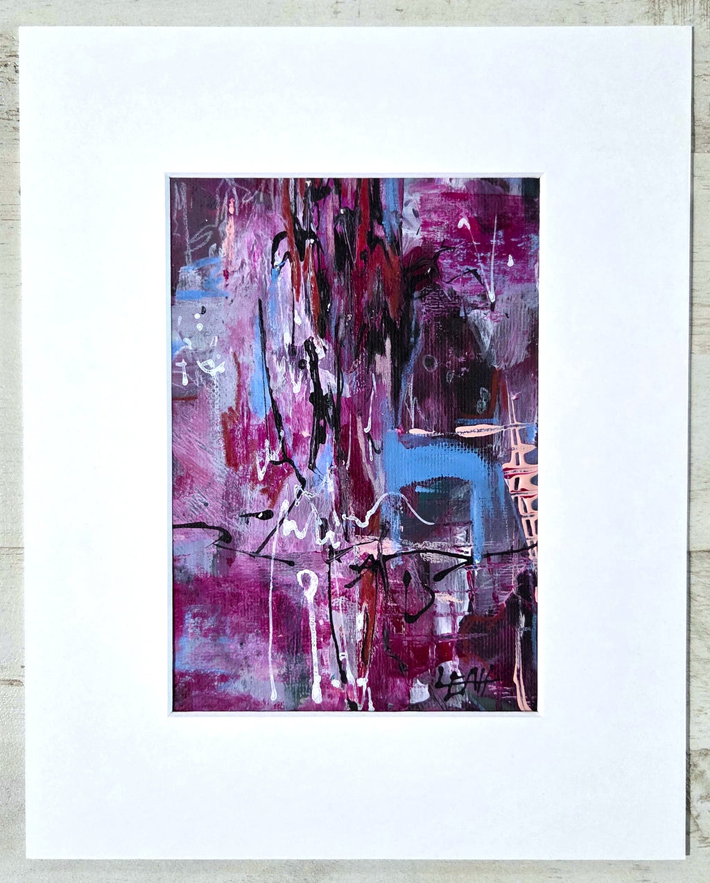 Wicked Amethyst 2 - mixed media