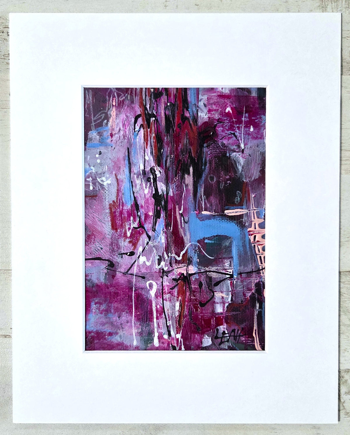 Wicked Amethyst 2 - mixed media