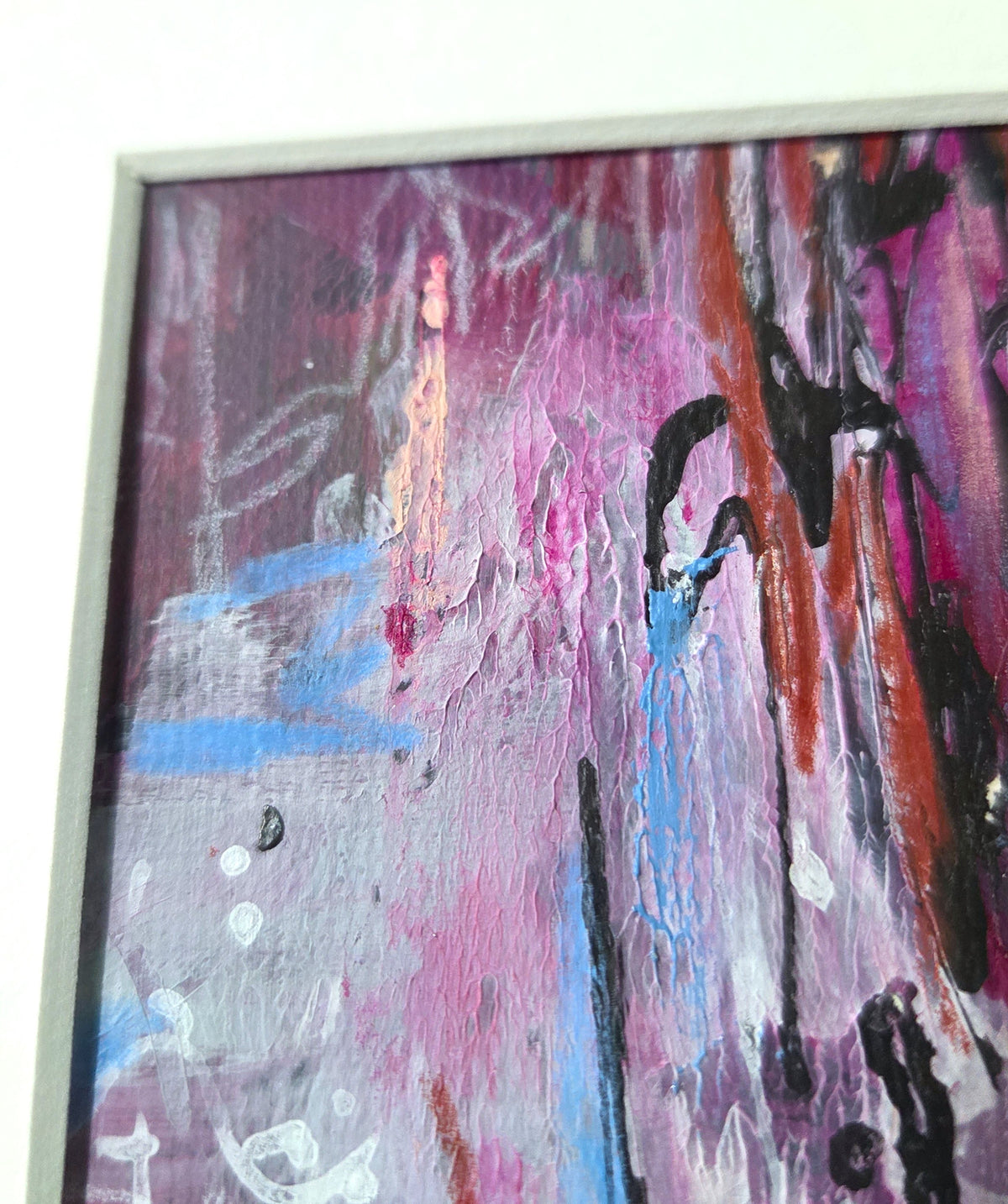Wicked Amethyst 2 - mixed media