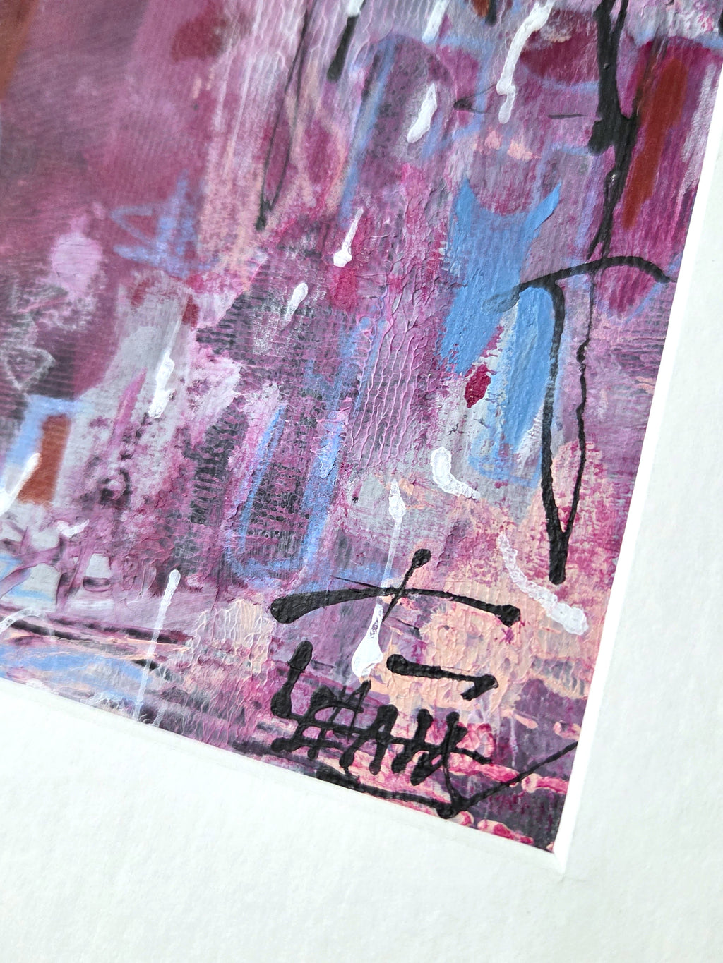 Wicked Amethyst - mixed media
