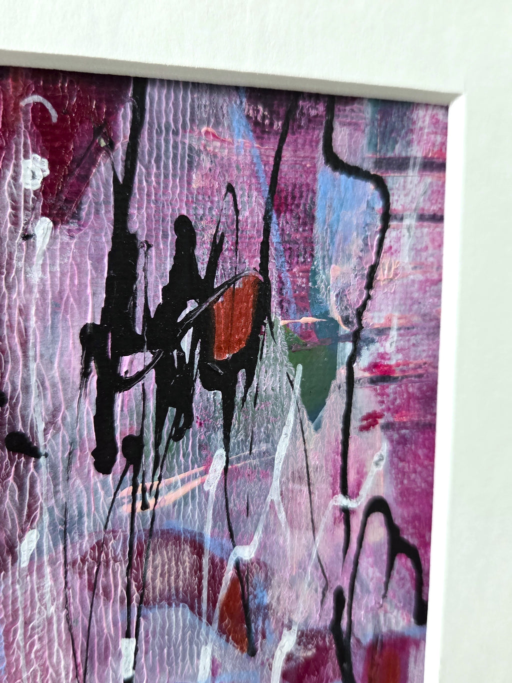 Wicked Amethyst - mixed media