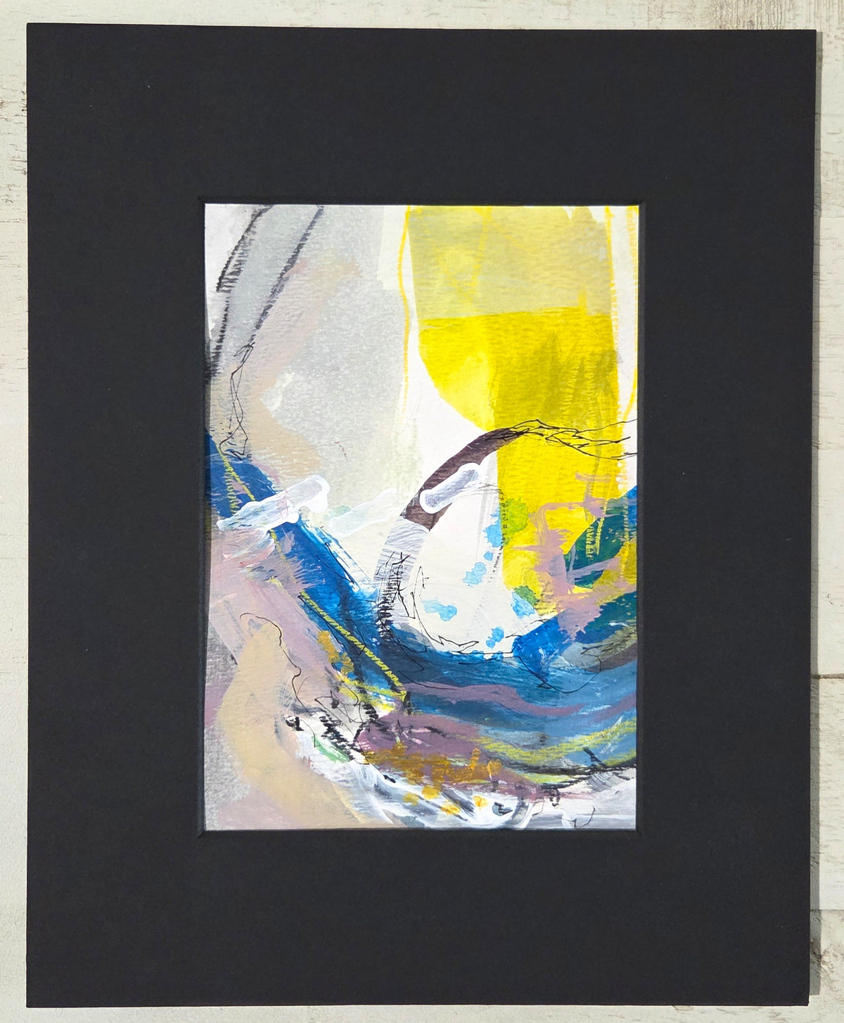 Overcome the Hurdles 2 - mixed media