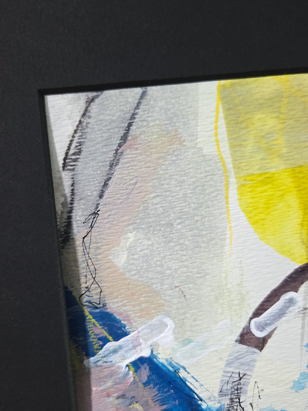 Overcome the Hurdles 2 - mixed media