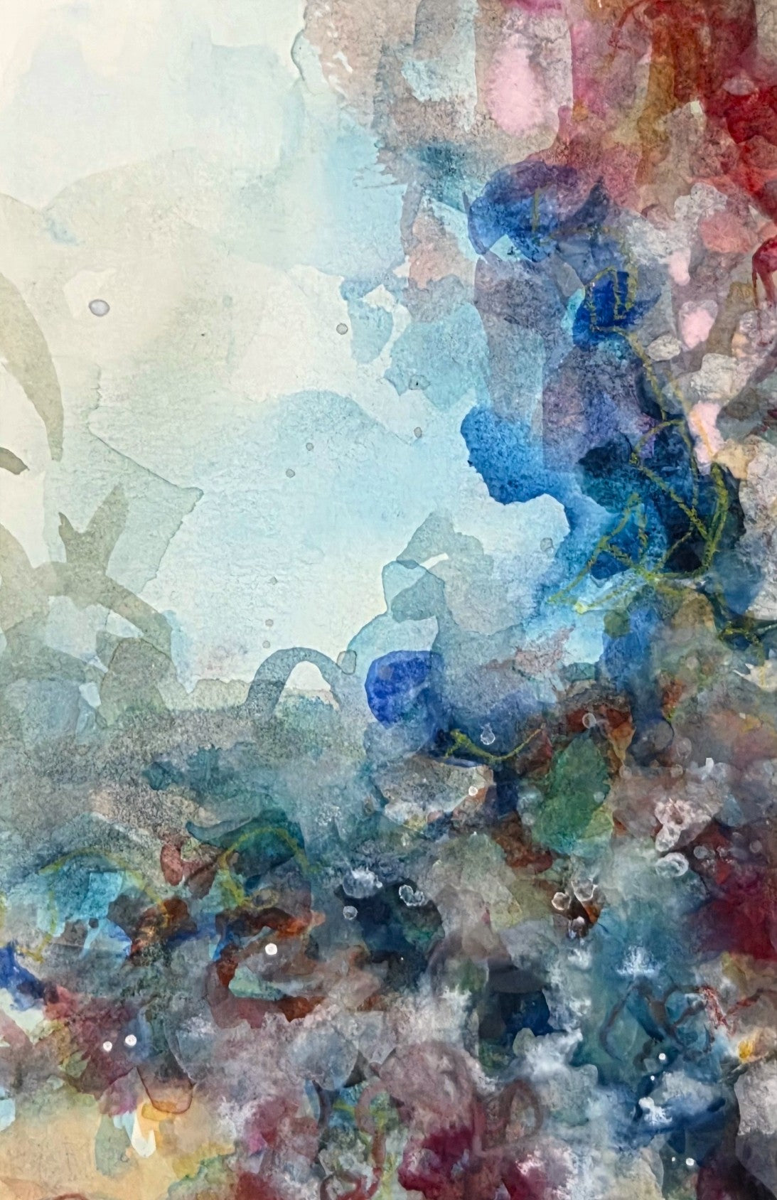 Subtle #4 - watercolor