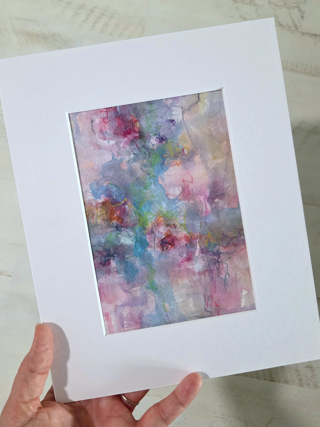 Pink Dream - watercolor