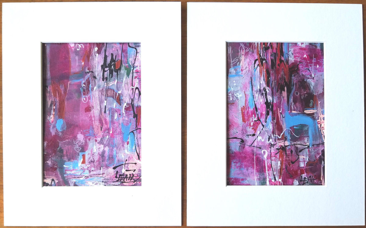 Wicked Amethyst - mixed media