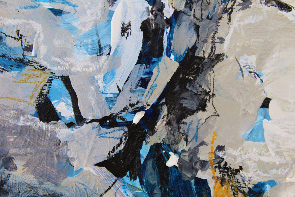 Chasm - mixed media