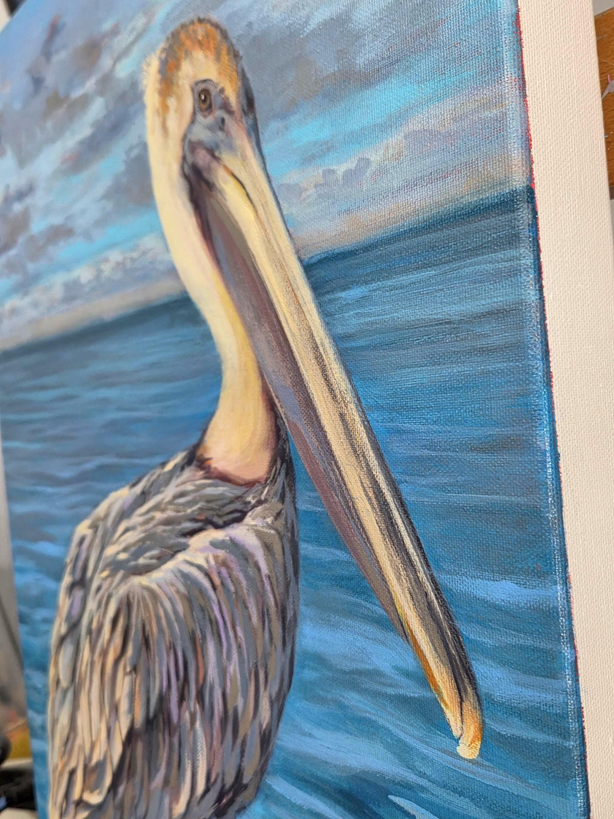 Pelican at the Pier