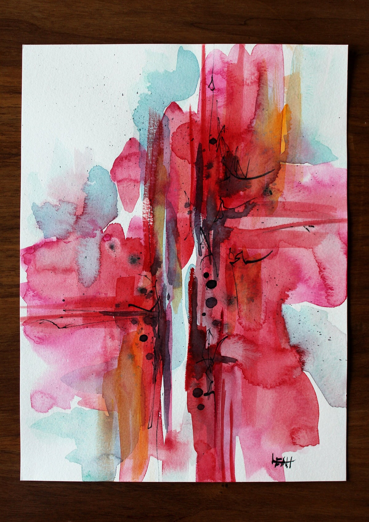 Feeling Bright - Watercolor