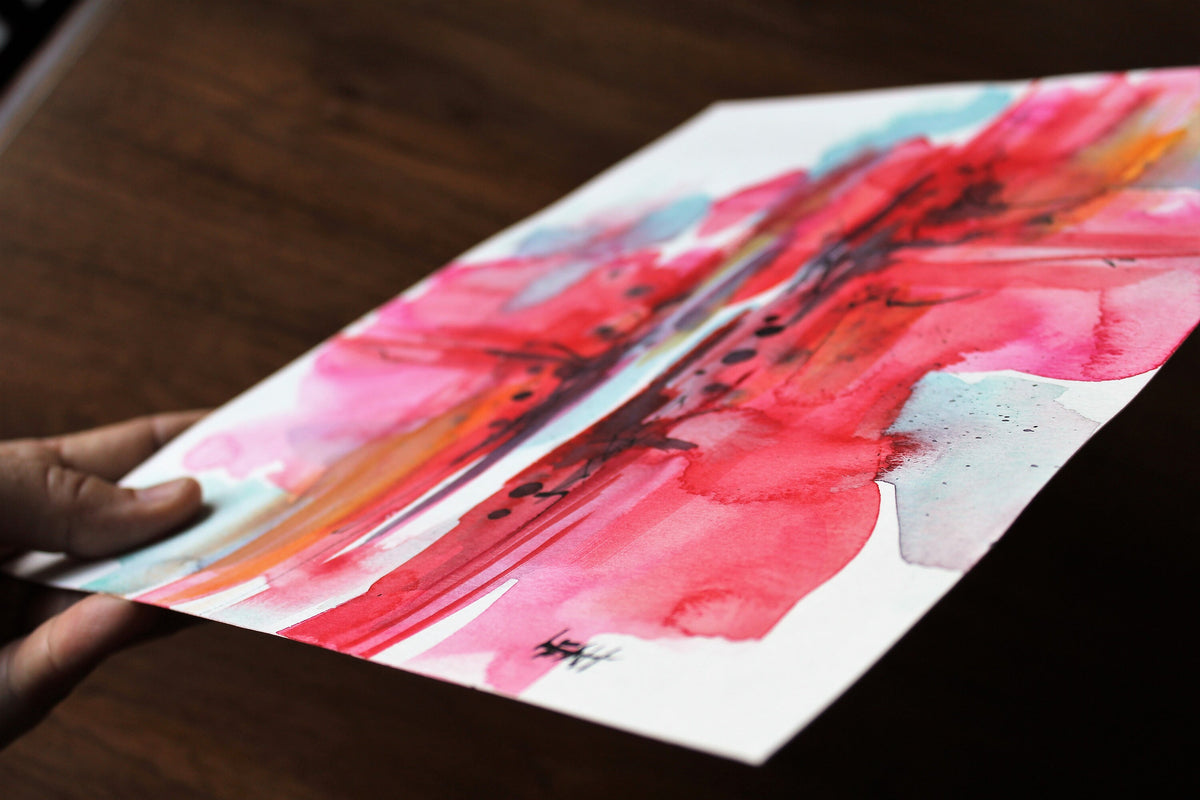Feeling Bright - Watercolor