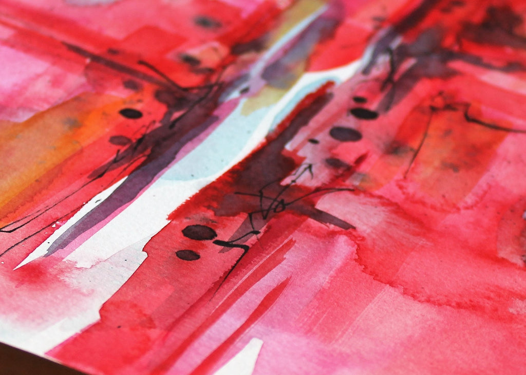 Feeling Bright - Watercolor
