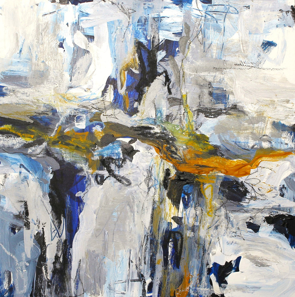 Chasm 2 - mixed media