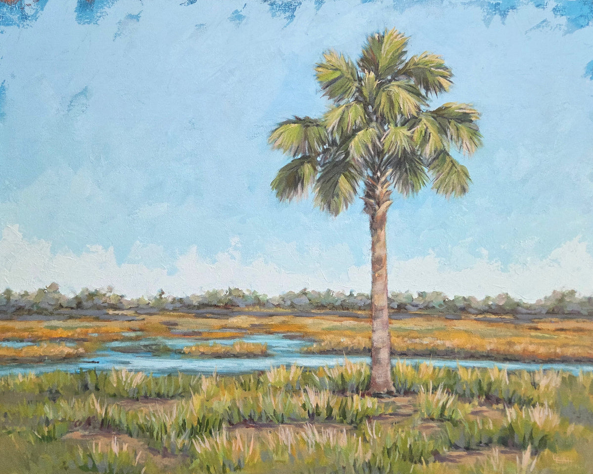 Sabel Palm in the Savannas
