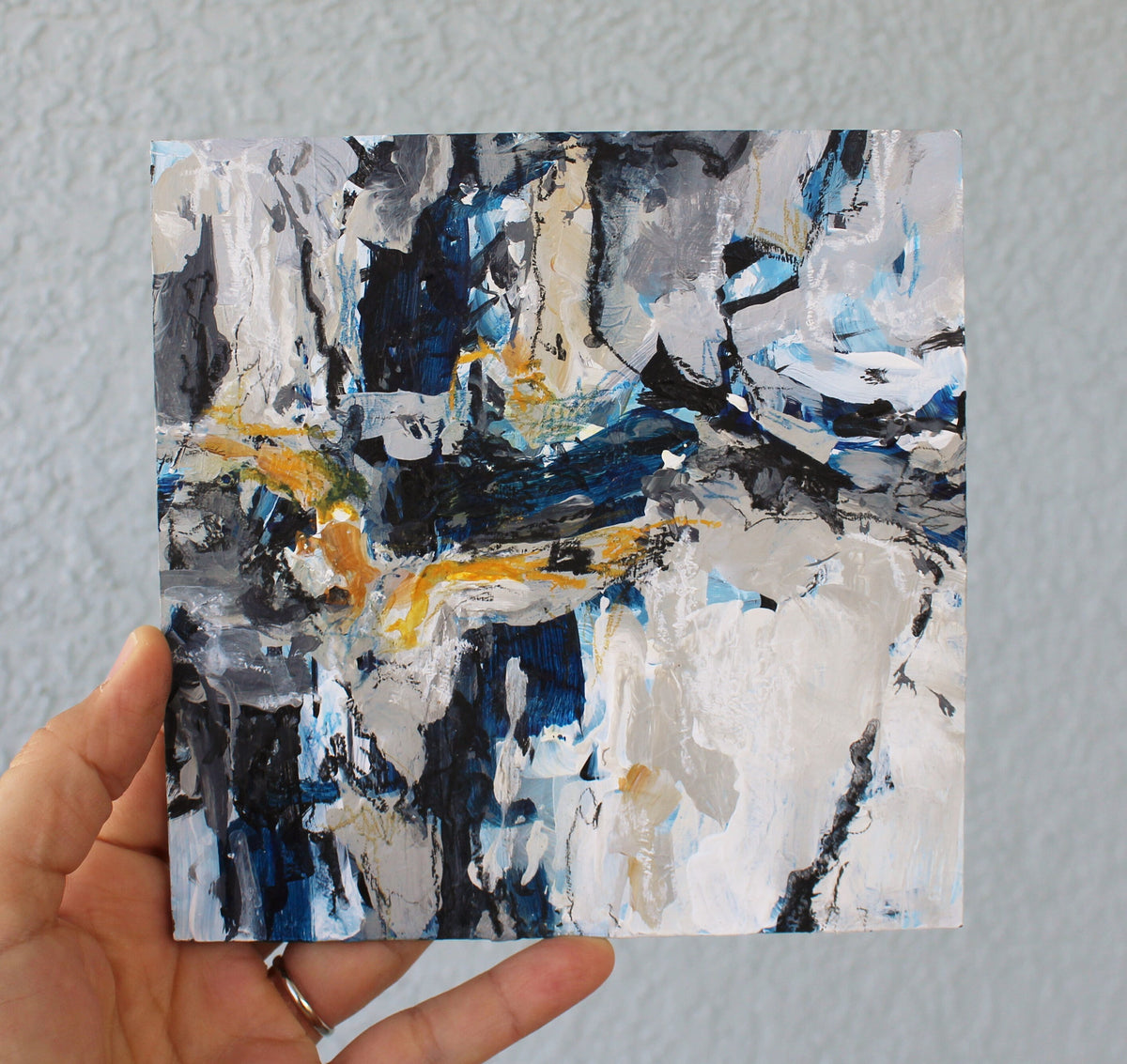 Chasm - mixed media