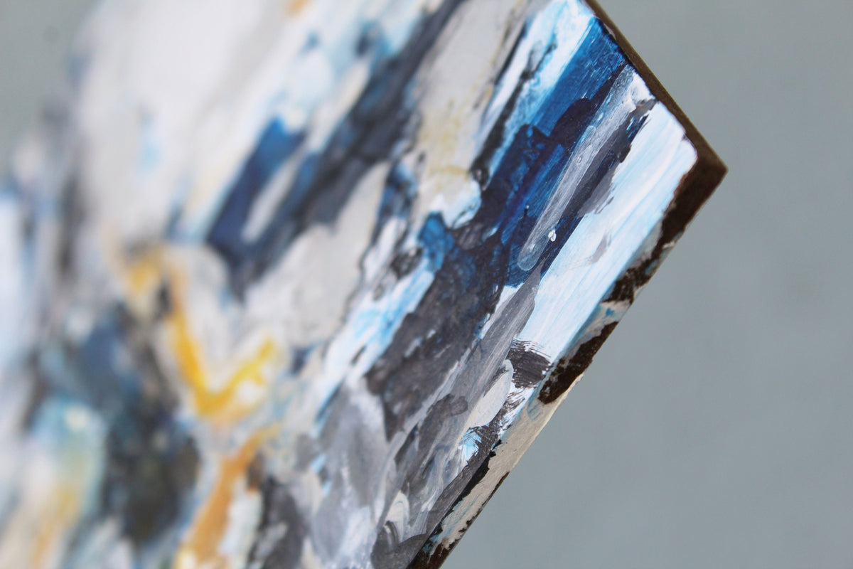 Chasm - mixed media