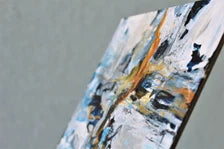 Chasm 2 - mixed media