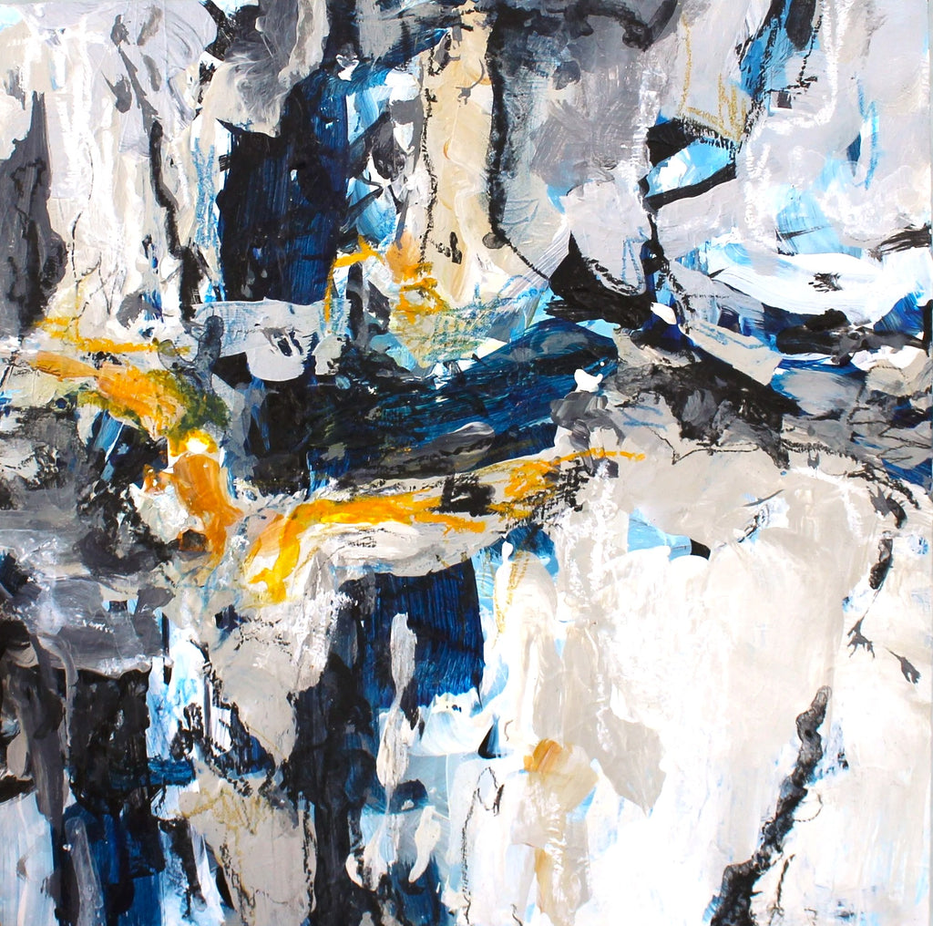 Chasm - mixed media